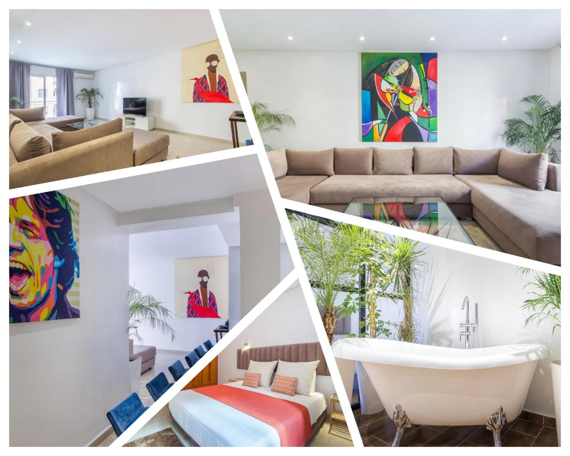 Appartement Groupe 3 Chambres Marrakesh Exterior photo